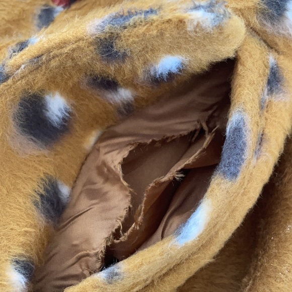 Anthro Pilcro Faux Fur Contrast Oversized Jacket - Picture 7 of 11